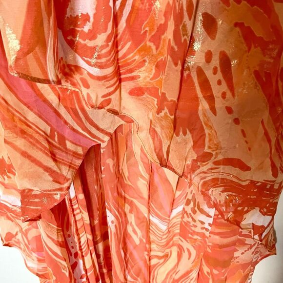 Jump Apparel Y2K High Low Strapless Prom Dress 13/14 - Picture 5 of 14